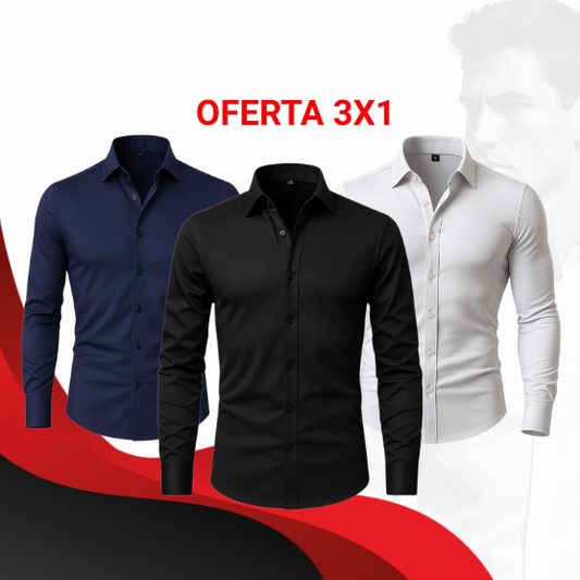 Camisas elásticas premium (Oferta 3X1)